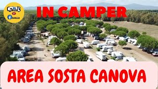 Area Parking Canova, marina di Grosseto Cane Libero Senza Guinzaglio In Spiaggia