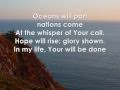 oceans will part - hillsong with lyrics