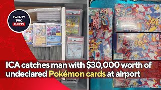 Download lagu ICA catches man with $30,000 worth of undeclared Pokémon cards at airport mp3 Download lagu ICA catches man with $30,000 worth of undeclared Pokémon cards at airport mp3