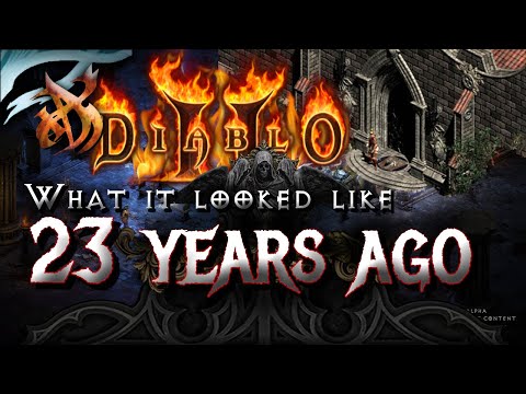 Ancient Screenshots of Diablo 2 From 23 Years Ago