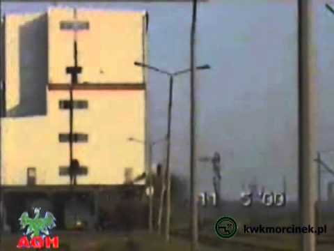 Likwidacja kopalni Morcinek. Wyburzanie zaladowni wegla