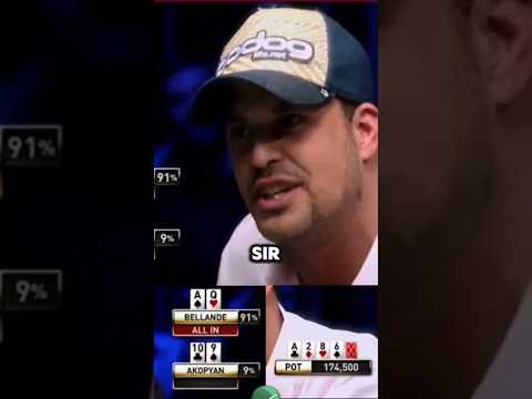 Crazy Poker BAD Beat!! BRUTAL Final Table Hand DESTROYS player at WSOP!!! #poker #wsop #badbeat