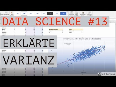 Faktorenanalyse - die erklärte Varianz - Data Science mit Excel #13