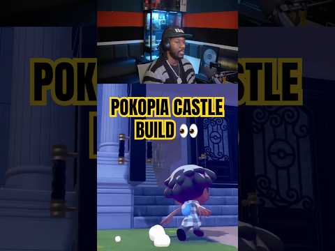 My First Pokopia Castle Build 👀