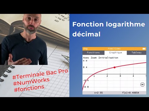 Comment étudier la fonction logarithme décimal