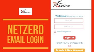 Netzero Email Login | Netzero Login Sign In 2021 | netzero.net Email Login