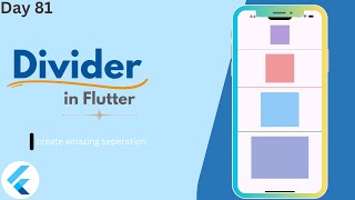Flutter Divider Tutorial | Easy Way to Use Divider in Flutter for Beginners