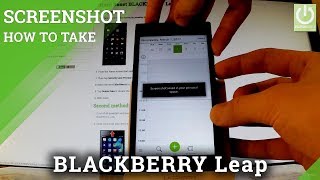How to Take Screenshot on BLACKBERRY Leap - Edit & Delete Pictures