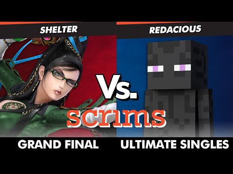 Scrims Showdown 46 GRAND FINALS - Shelter (Bayonetta) Vs. Redacious (Steve) SSBU Ultimate Tournament