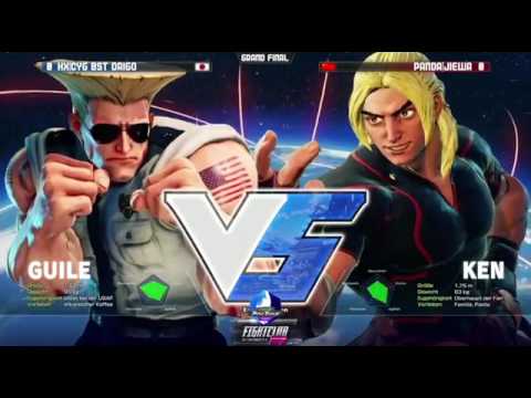 Daigo (Guile) vs. Jiewa (Ken/Akumai) | Grand Finals Fight Club 2017