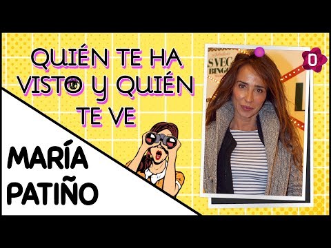 María Patiño, antes y después: ¡quién te ha visto y quién te ve!