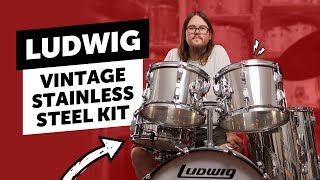 Video thumbnail for Ludwig Stainless Steel - The Hype Is Real! | Vintage Drum Talk Season 2 by Drums Bonedo