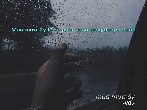 [ Karaoke - Beat ] Mùa Mưa Ấy ( live session ) - Vũ.