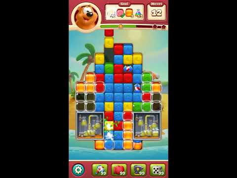 Toon Blast Level 6848 - NO BOOSTERS 🐻🐺🐱 | SKILLGAMING ✔️