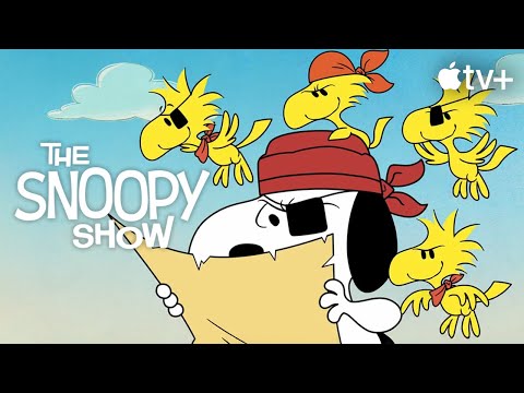 スヌーピーとウッドストックの海賊｜スヌーピーショー クリップ｜Apple TV+ (Snoopy & Woodstock Pirates | The Snoopy Show Clip | Apple TV+)