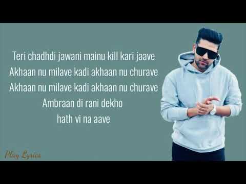 .Daru wargia in lyrics guru Randhwa song