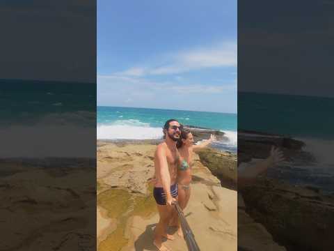 Ficamos impressionados com a beleza de Nísia Floresta, no litoral do RN. Vem ver o vídeo completo!