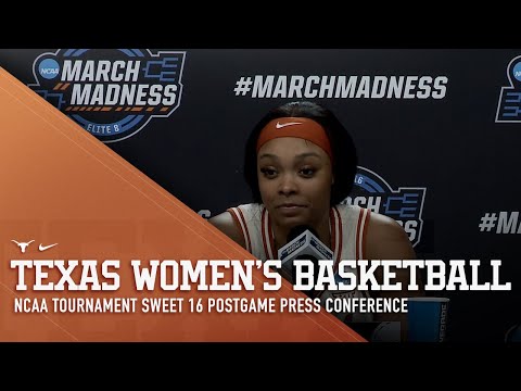 Texas Women's Basketball NCAA Tournament Gonzaga Postgame Press Conference [March 29, 2024]