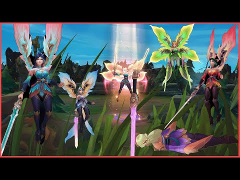 Immortal Journey Kayle - All Chromas - Skin Spotlight