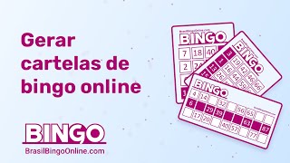 Gerador de Cartelas de Bingo: Crie Cartelas Exclusivas para Jogar Bingo Online