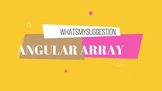 What is an Array and It