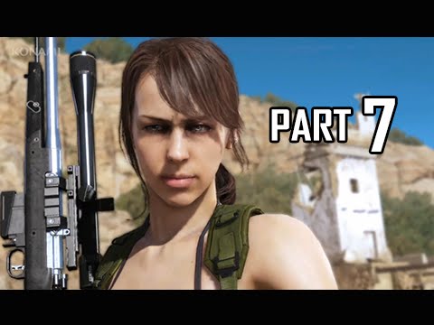 Metal Gear Solid 5 The Phantom Pain Walkthrough Part 7 - Quiet Strikes (MGS5 Let's Play)