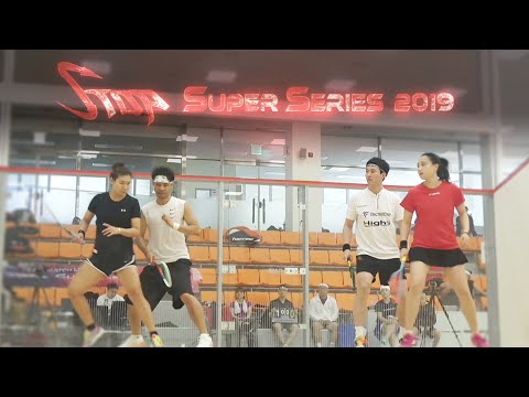 [매치업스쿼시] 박은옥-장현수 vs 오성령-임선용(S-Top Super Series 2019)