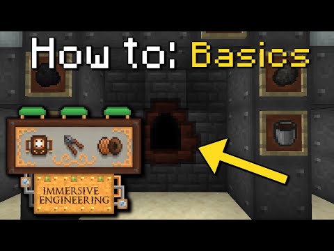 How to: Immersive Engineering | Getting Started (Minecraft 1.16.5)