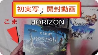 ＃０【HORIZON】初実写？開封動画！期待のアクションRPG【ZERO DAWN】