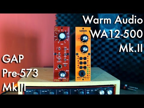 Golden Age Project Pre-573 Mk II vs. Warm Audio WA12-500 Mk II