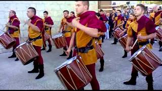 preview picture of video 'I tamburi di Buccheri per la festività della SS. Trinità - Petralia Soprana (03-06-2012)'