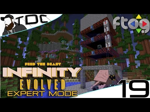 MINECRAFT MODS FTB Infinity Evolved | DRACONIC EVOLUTION PORTALS | Episode 19 (FTOG EXPERT MODE)