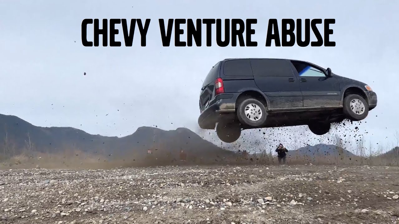 chevy venture gets treated like the scrap vehicle it is