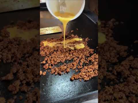 Sausage, Eggs and Cheese Breakfast Tacos!