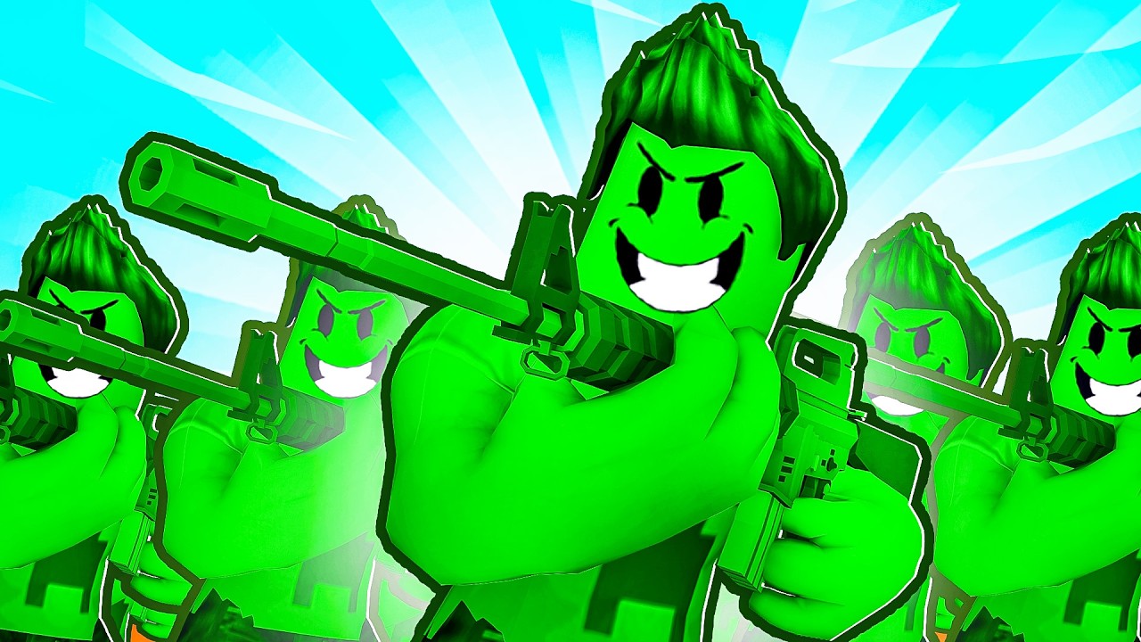 Virei um SOLDADO de BRINQUEDO por UM DIA no Roblox