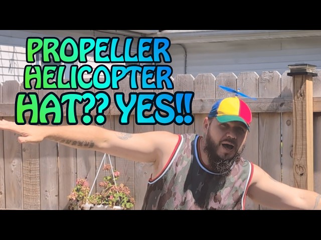 Vídeo relacionado con Gorra de hélice de helicóptero | Adulto Unisex | Arco Iris, Disfraz de Fiesta Geek | Regalo Divertido de Amigo Invisible