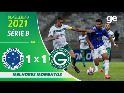CRUZEIRO 1 X 1 GOIÁS | MELHORES MOMENTOS | 3ª RODADA BRASILEIRÃO SÉRIE B 2021 | ge.globo