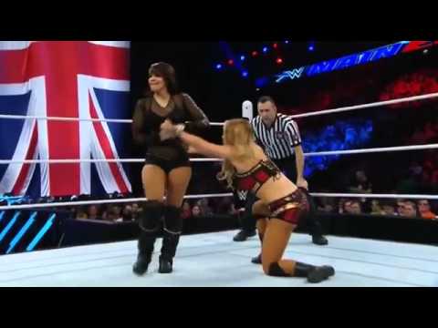 Layla Returns To WWE - vs Emma - Main Event