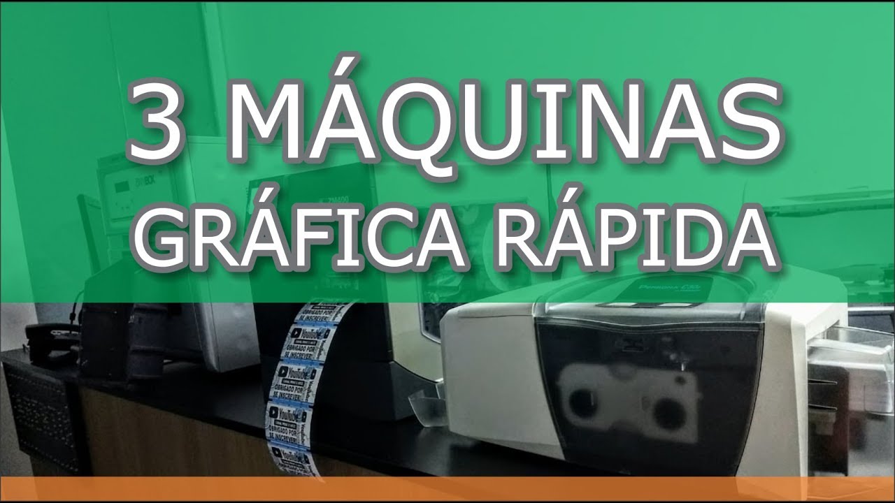 Dicas de Máquinas para Gráfica Rápida