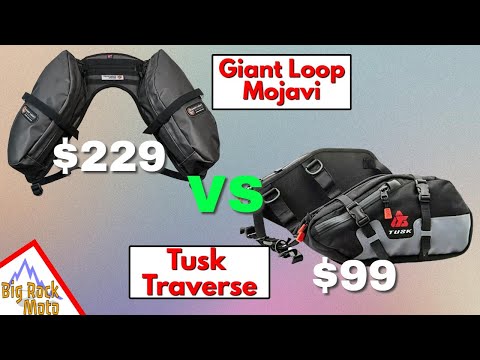 Saddlebags on your dirt bike? 2 Popular Options Compared.