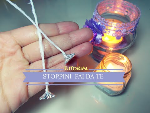 Stoppini Fai da Te per Candele ❖ TUTORIAL ❖ DIY Homemade Candle Wicks