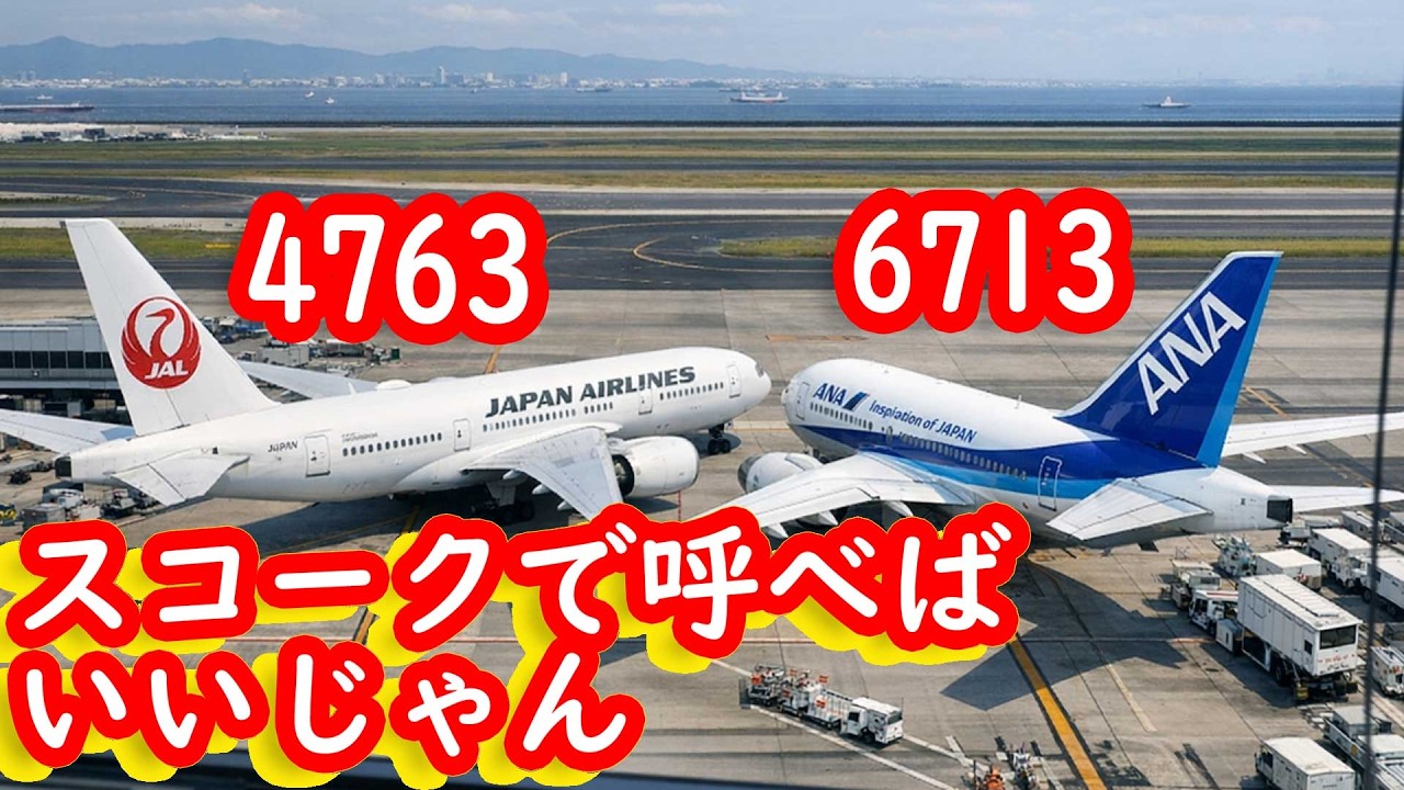 航空機をスコークではなくコールサインで呼ぶ理由【航空管制解説講座】