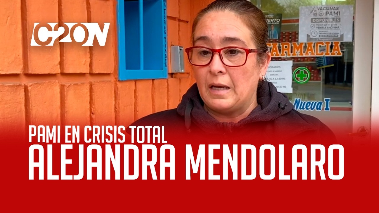 C20 Noticias | PAMI en crisis total - Alejandra Mendolaro