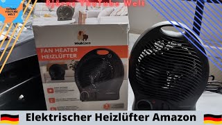 Günstiger Heizlüfter Mia und Coco von Amazon Elektroheizung und Ventilator