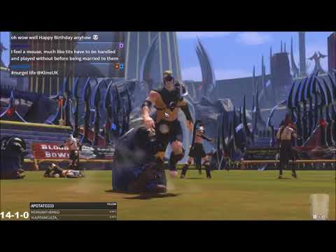 Blood Bowl 2 - PRO TIPS: WOOD ELFS vs. Chaos Dwarfs - Match 16