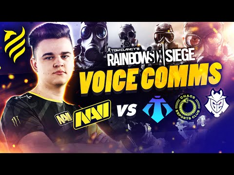 NAVI vs Tempra, Chaos, G2 - Rainbow Six VOICE COMMS at European League Season 1 Stage 2