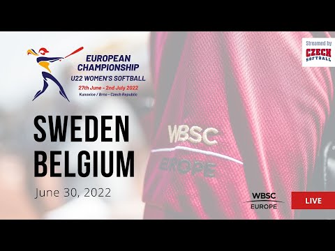 47 2022 U-22 Women's Softball European Championship - Sweden VS Belgium