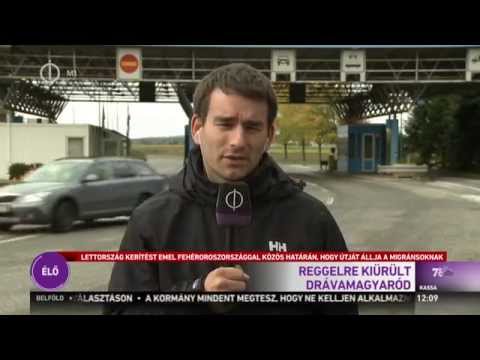 Reggelre kiürült Drávamagyaród – M1 Híradó 2015. október 20. 12:00
