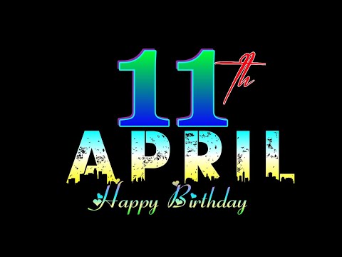 🌹11 April birthday status🎁| 11 April happy birthday status🎀| 11 April birthday wishes🪄