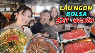 The Ultimate $21 Seafood And Beef Hot Pot Buffet In Socal With 6 Delicious Broths | KT Food